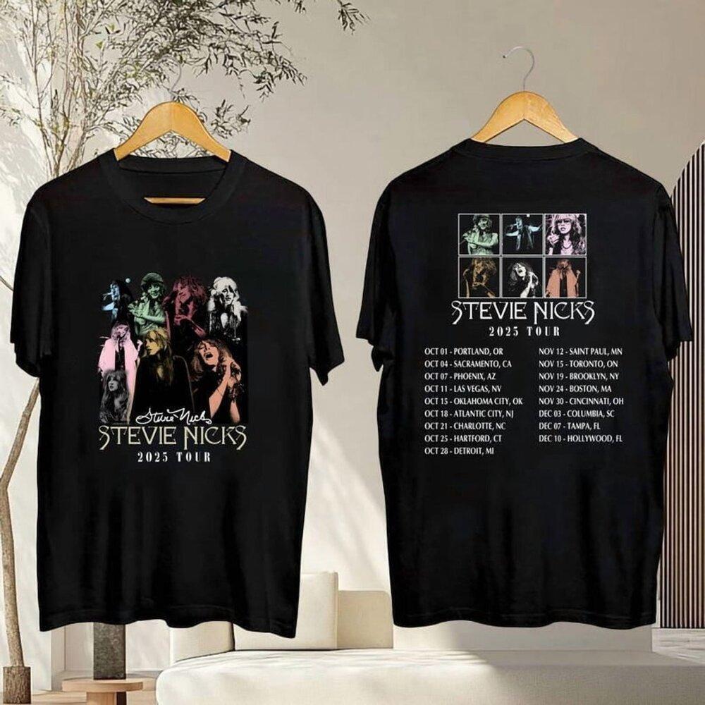 Stevie Nicks Shirt Stevie Nicks Fan Shirt Stevie Nicks Graphic Shirt 2 Sided